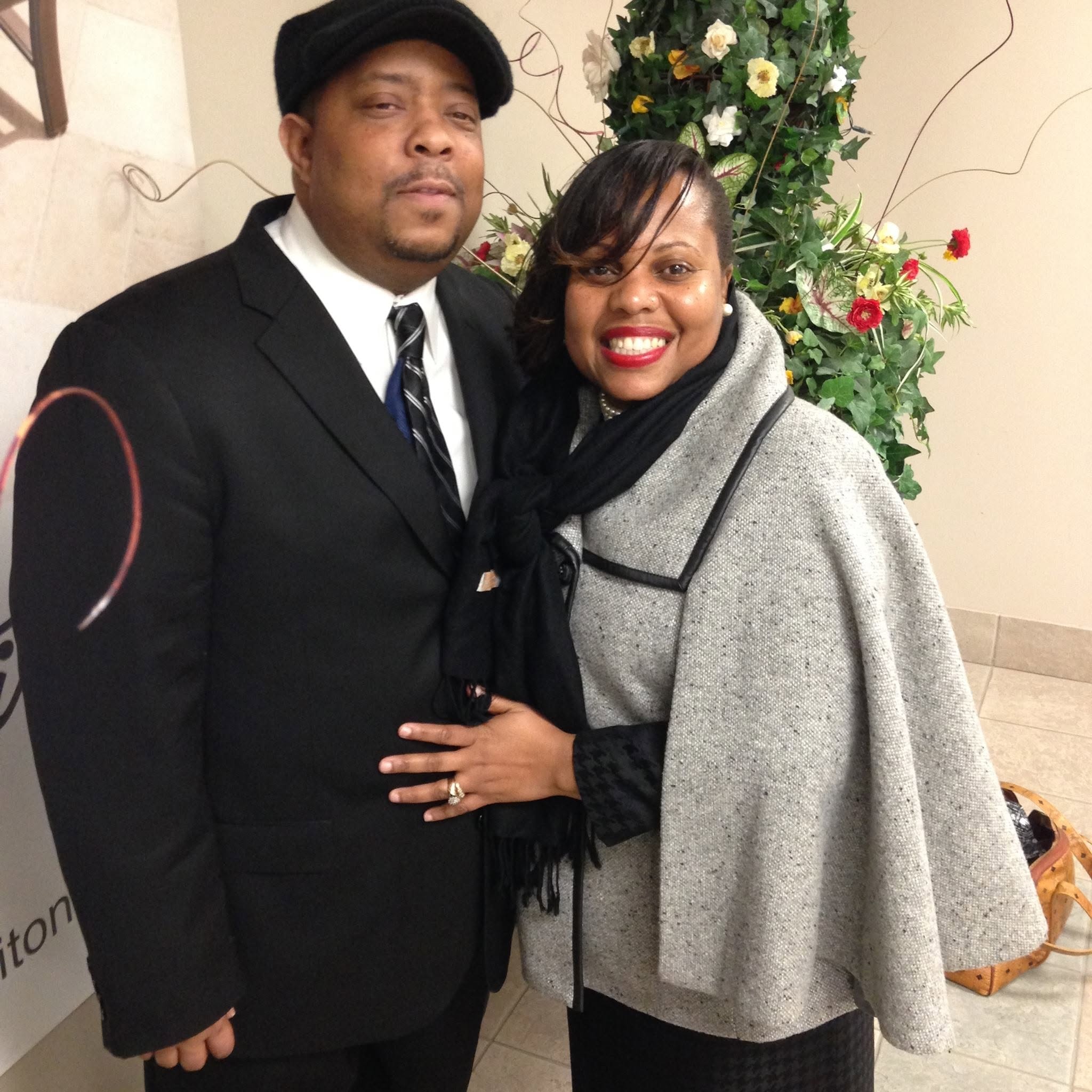 Pastor John & Lady Katina Tillery at a formal event