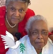 Two women together at a ministry gathering