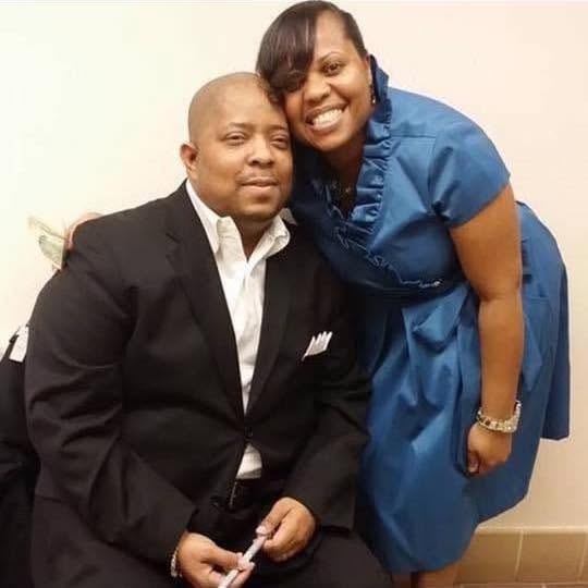 Pastor John and Lady Katina Tillery — early couple portrait